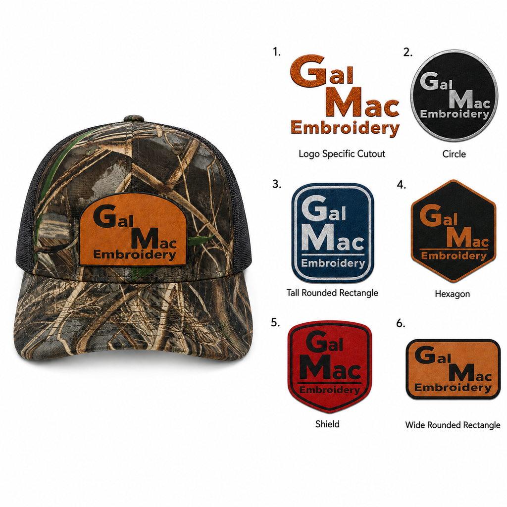 Customizable 'Leather Patch' SnapBacks