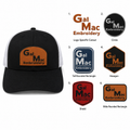 Customizable 'Leather Patch' SnapBacks